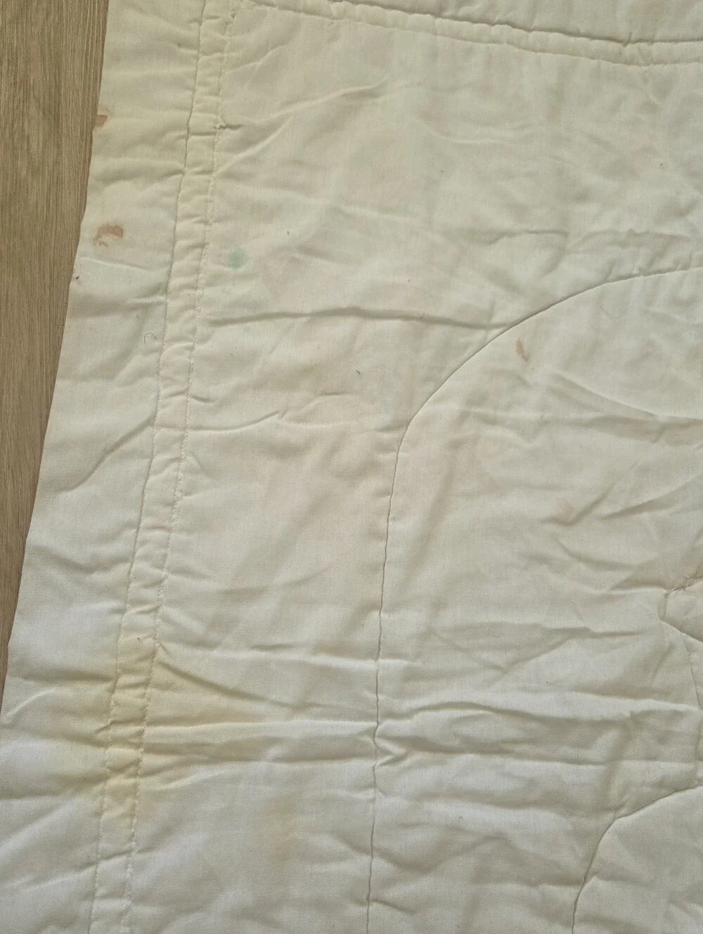 Vintage Tea Party Teddy Bear Quilted Baby Toddler Girl Blanket